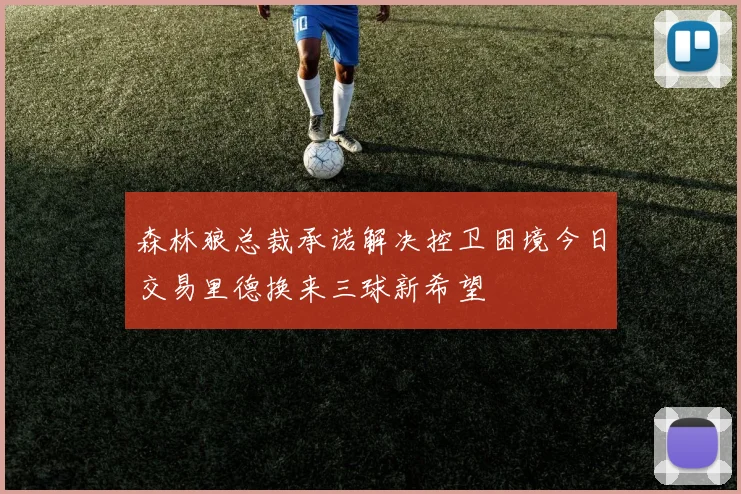 森林狼总裁承诺解决控卫困境今日交易里德换来三球新希望